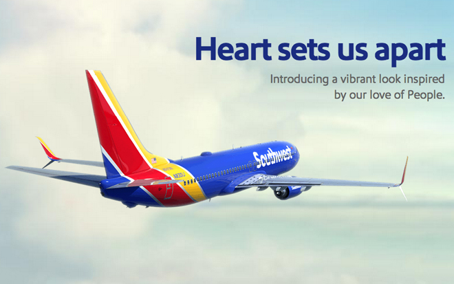 Southwest Airlines advertisment